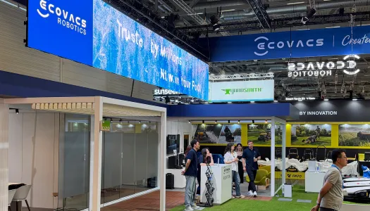 ecovacs led wall