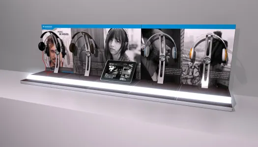 sennheiser standdisplay