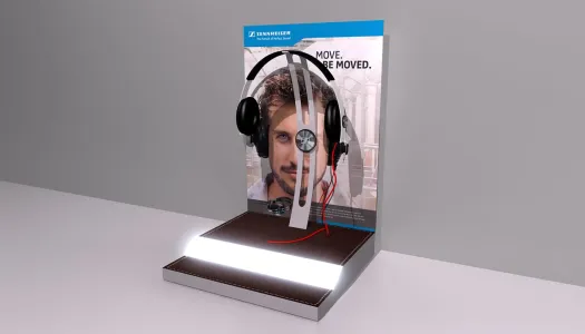 sennheiser standdisplay