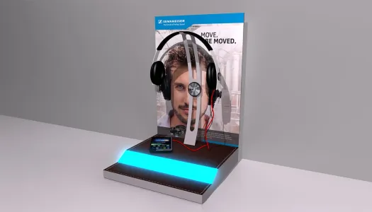 sennheiser standdisplay