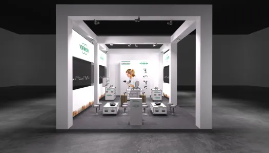 Cerberus • Vorwerk Twercs • Messestand