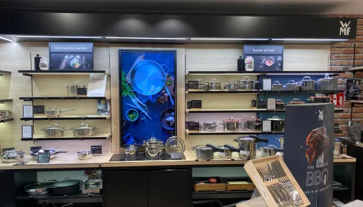 Cerberus • WMF • Signage Displays Cerberus • WMF • Signage Displays
