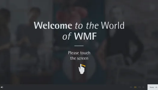Cerberus • WMF • Touchdisplay • App Cerberus • WMF • Touchdisplay • App