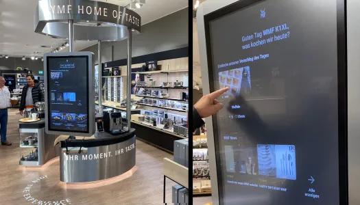 Cerberus • WMF • Digital Signage • Touchpoint