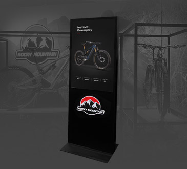 Digitale Stele Messe 2022/23